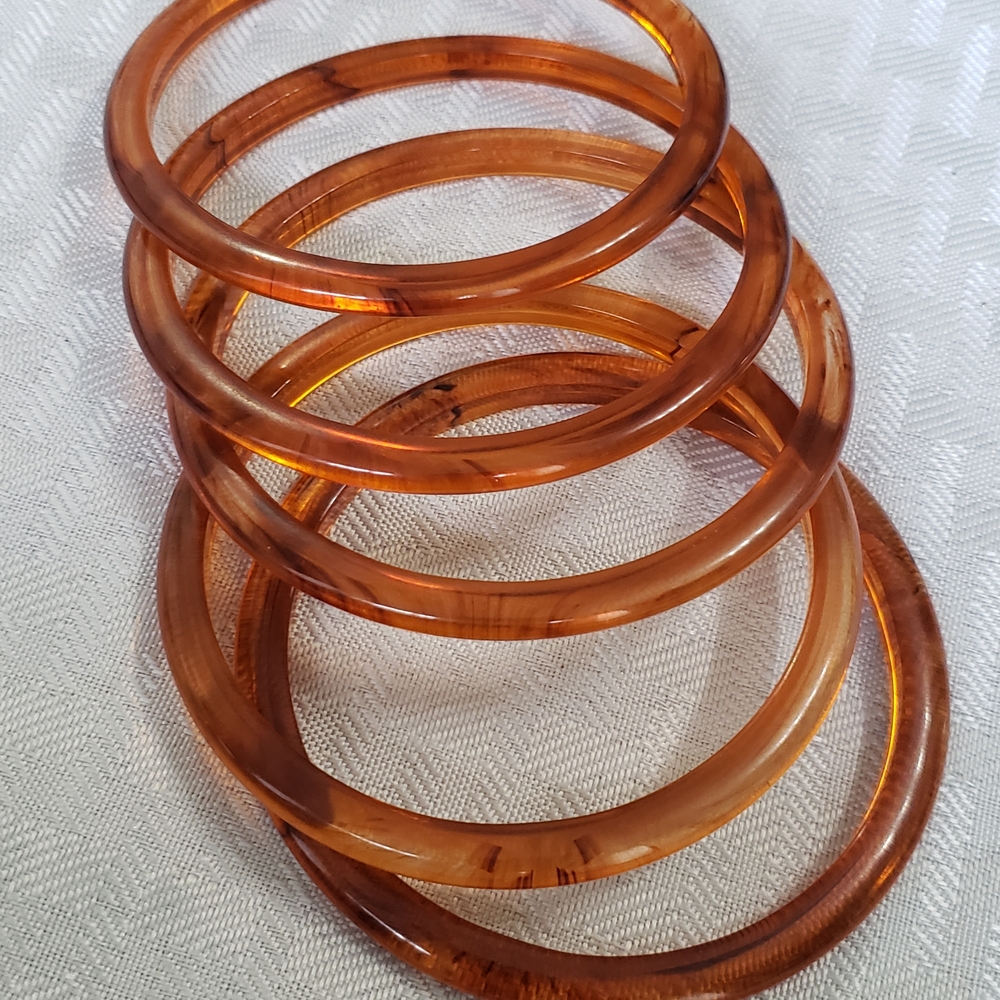 Set of Brown Bangles - Picture 1 of 4